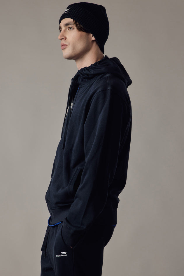 Men's Hoodie With A Zipper