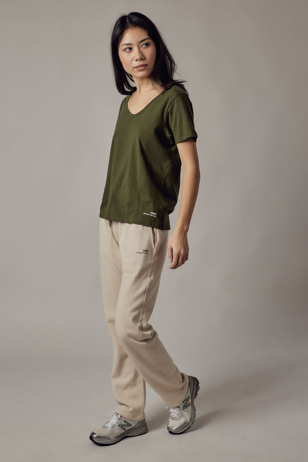 Women's Deep Neck T-Shirt