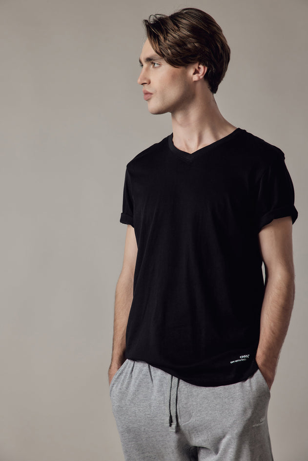T-shirt Scollo a V