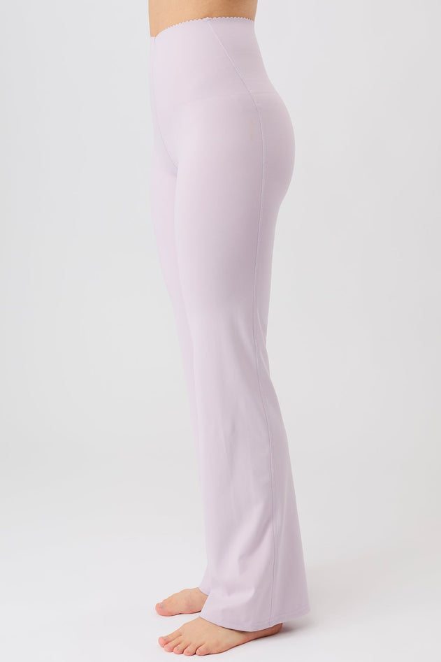 Flared Workout Pants Mauve