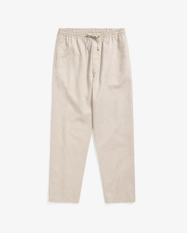 Relaxed Pant Waffle Sand