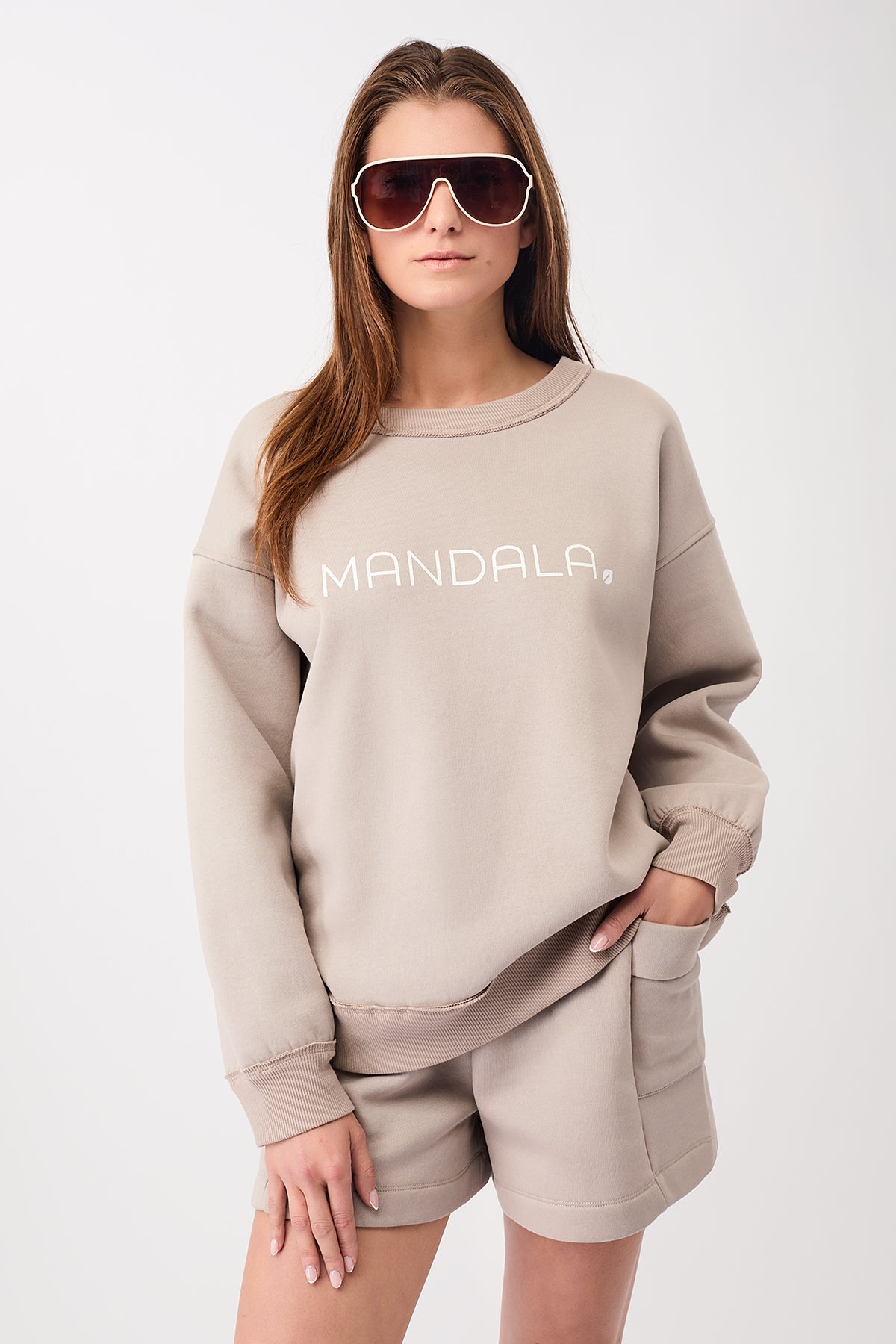 Natural Dye Jumper Ocean Sand