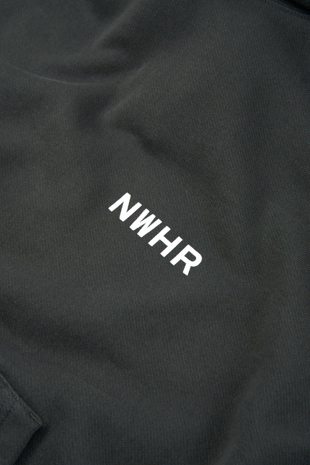 NWHR Hoodie Black Washed