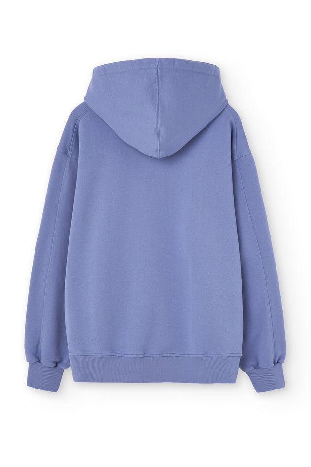 NWHR Hoodie Blue Washed