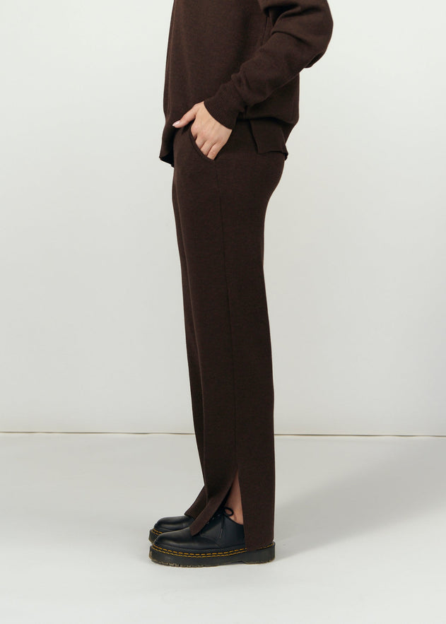 Ora & Rotondo Merino Co-ord Chocolate
