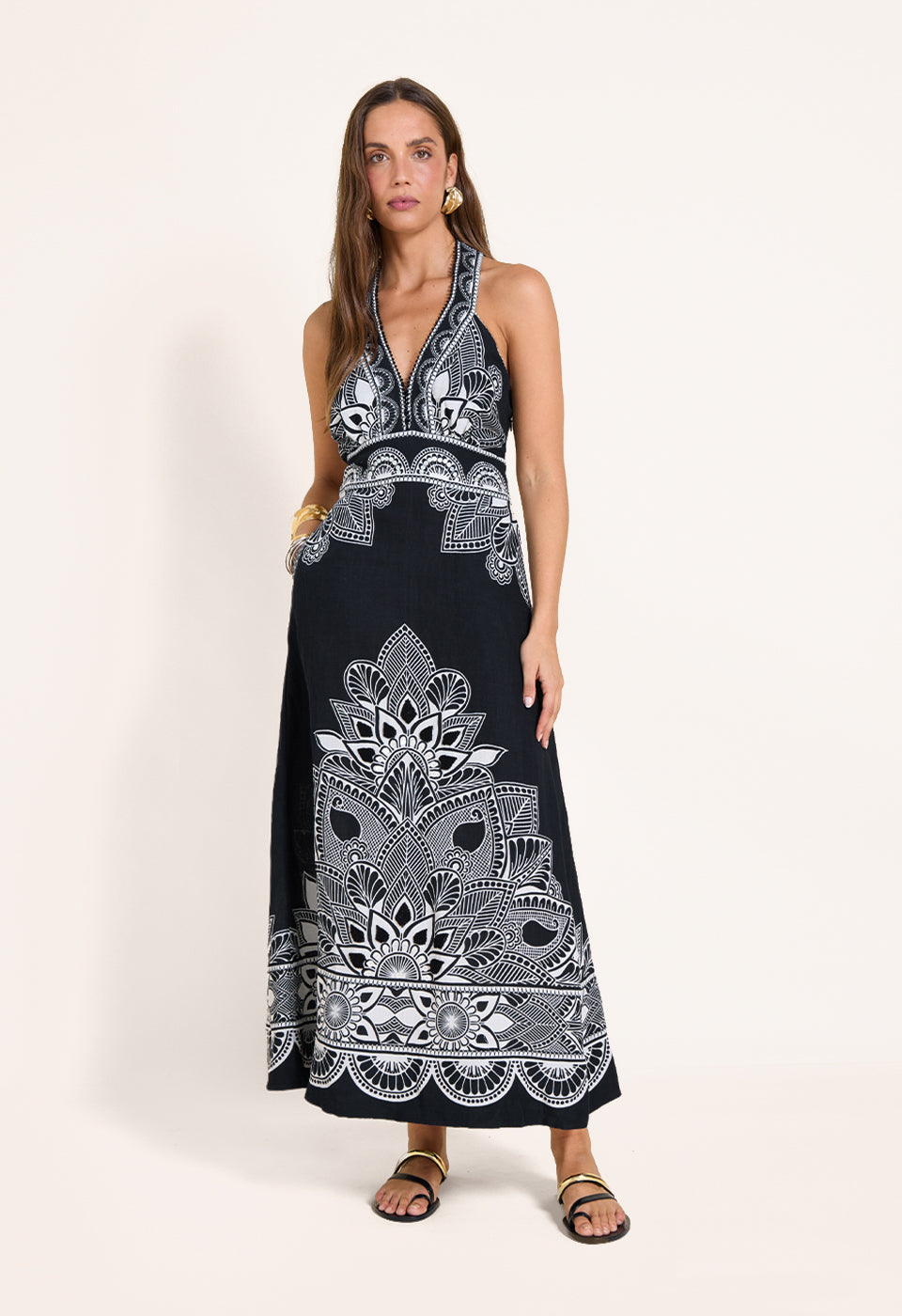 Serafina Dress Onyx Black