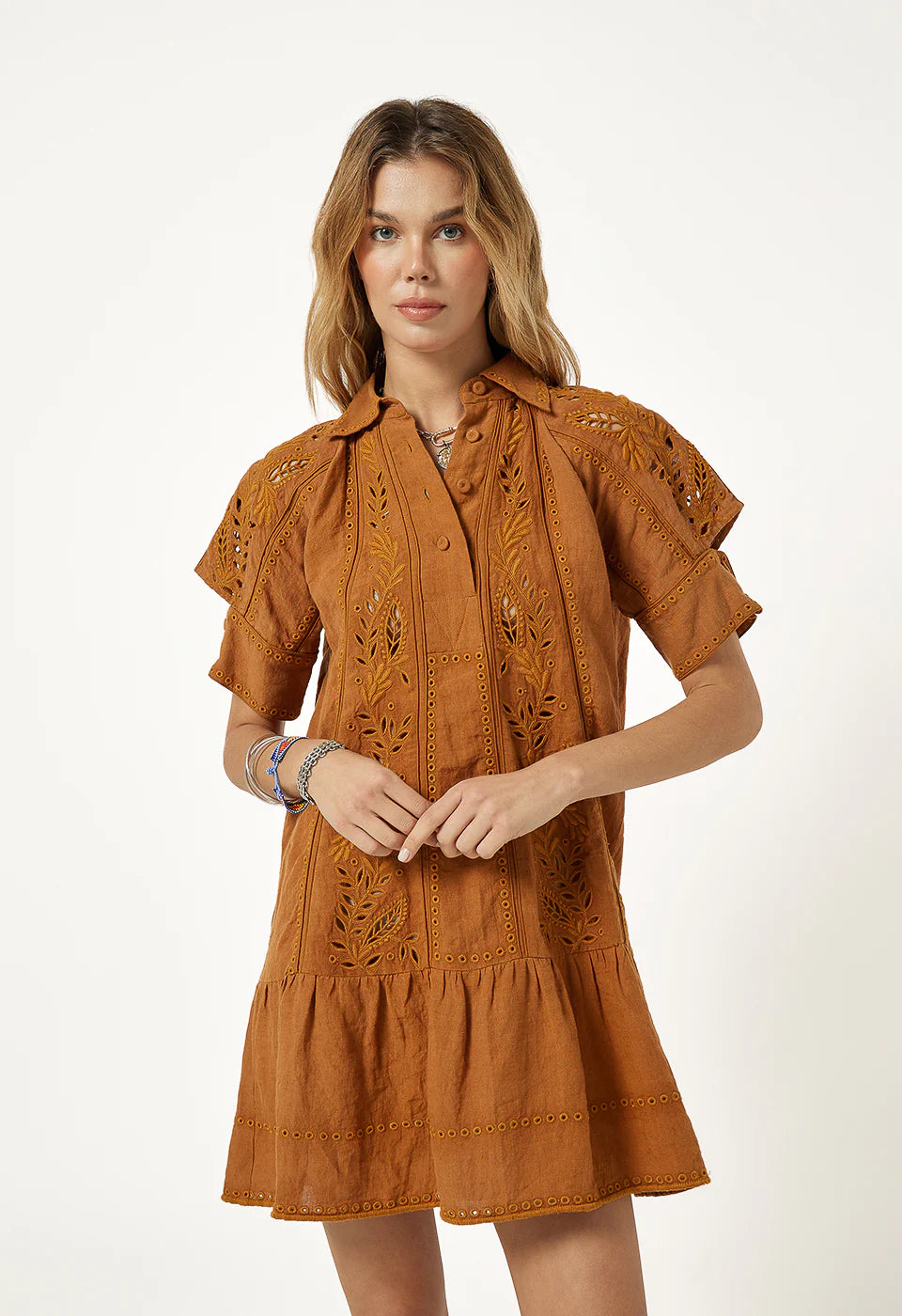Solara Dress Rust