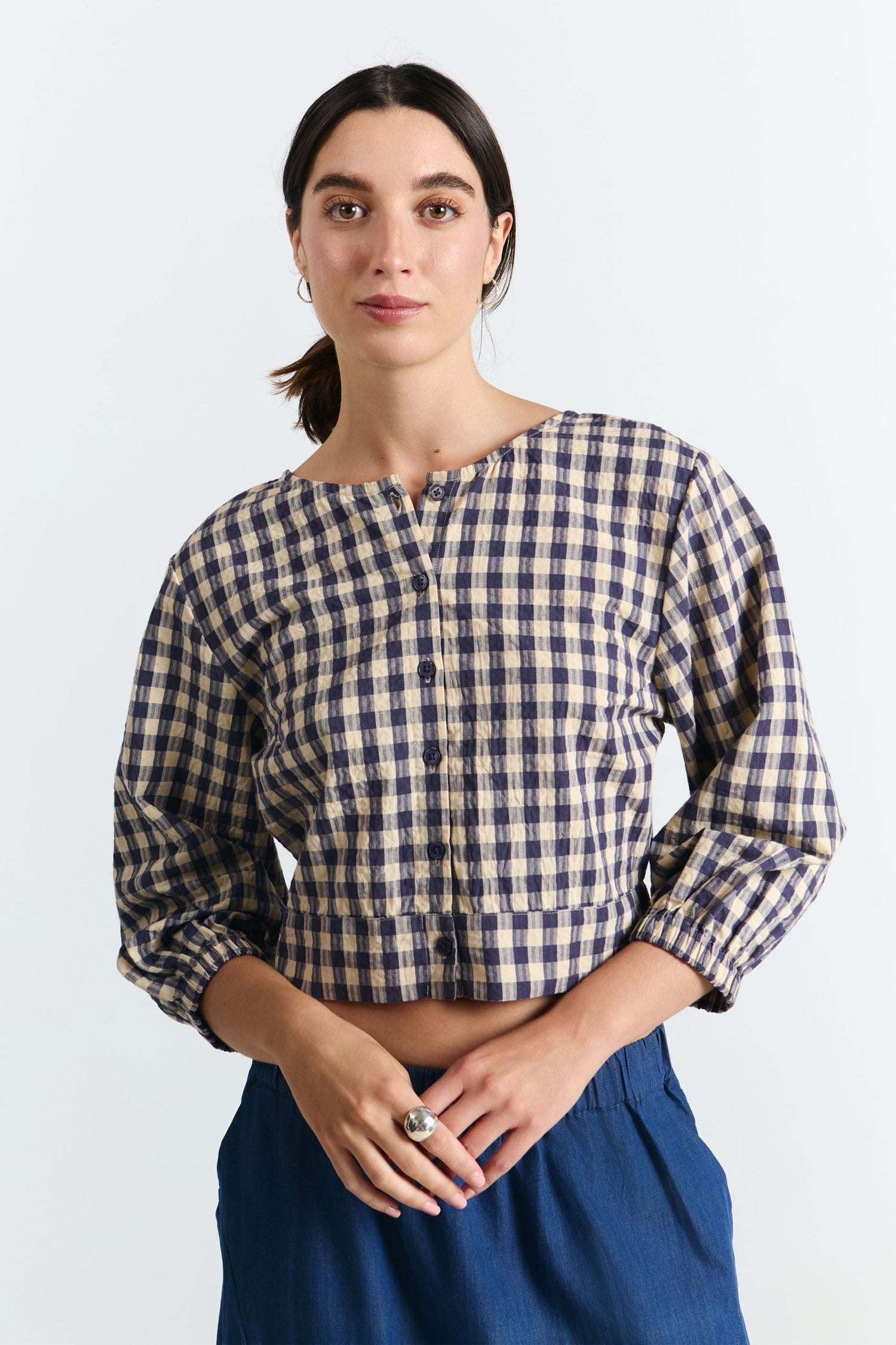 Xalapa Blouse Check