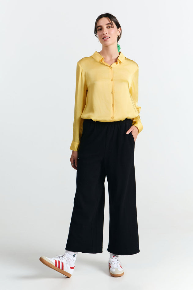Santa Pants Black