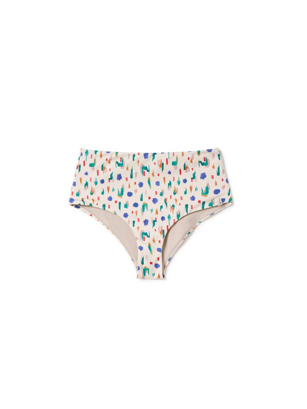 Sutton Bikini Bottom Abstract Print - IVALO.COM
