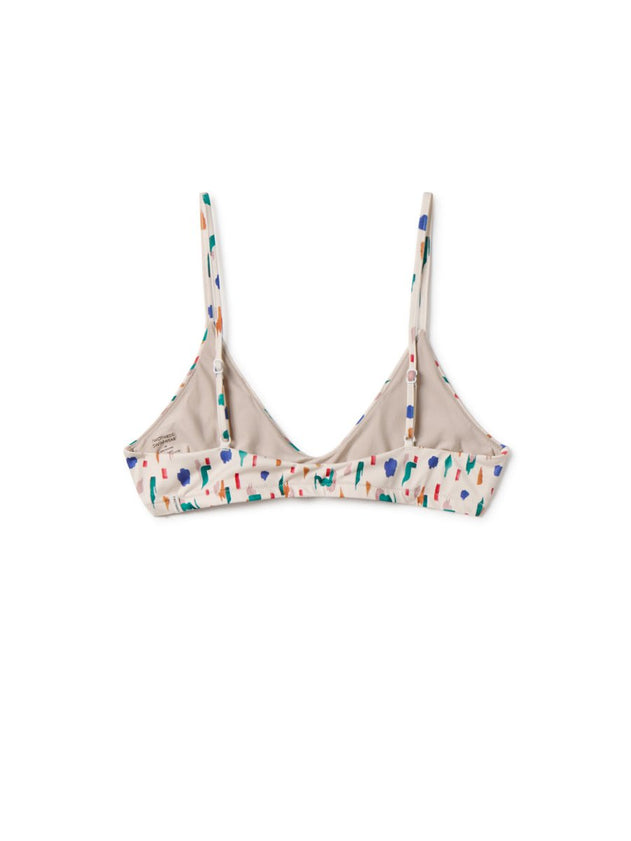 Sutton Bikini Top Abstract Print - IVALO.COM