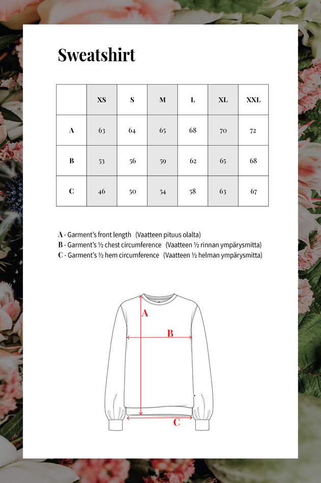 Sweatshirt Wild Dots Burgundy