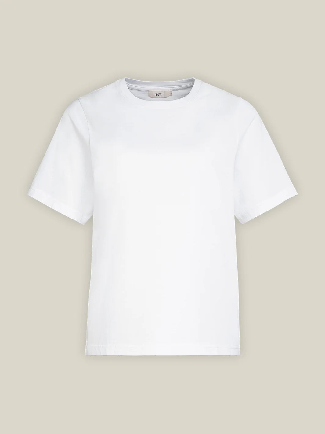 Round neck Organic Cotton T-shirt White