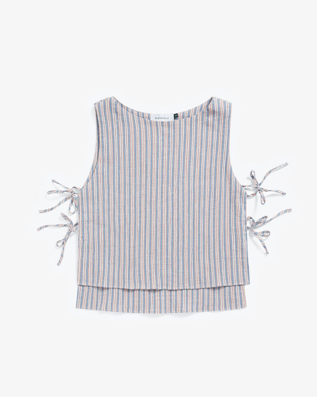 Tie Top Multi Stripe