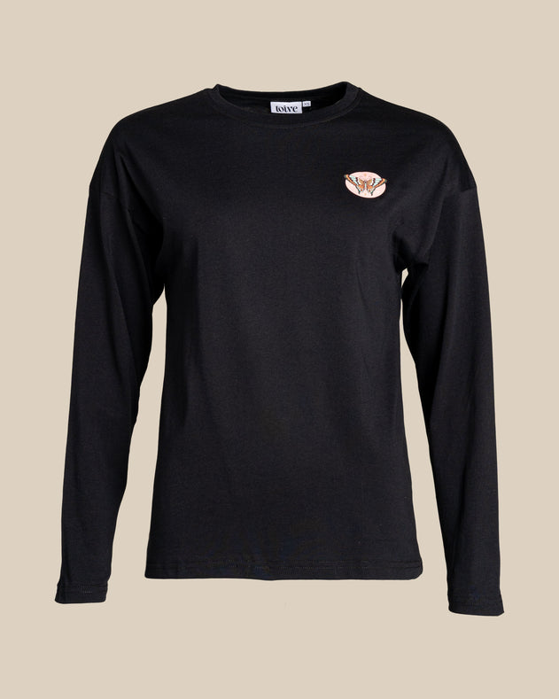 Long Sleeve T-Shirt Strength Black