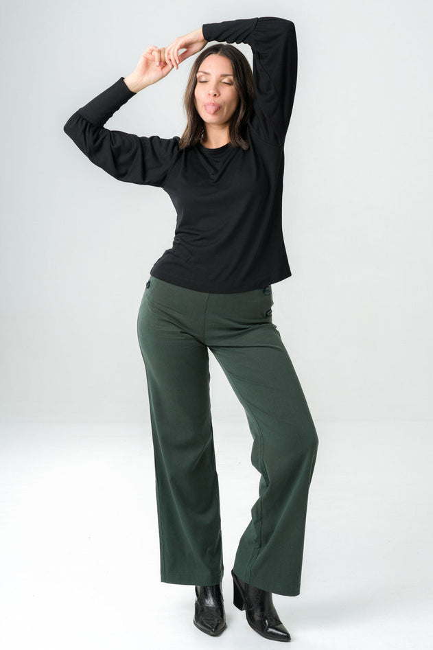 Freesia Blouse Black