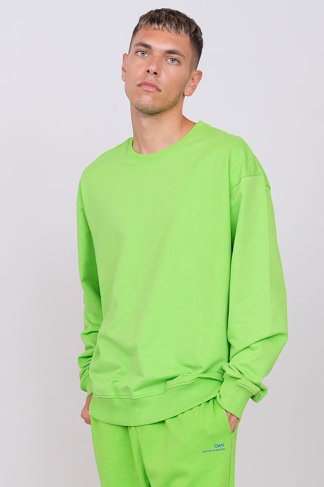 Felpa Girocollo Oversize Unisex