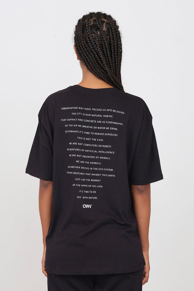 T-Shirt Girocollo Oversize Unisex
