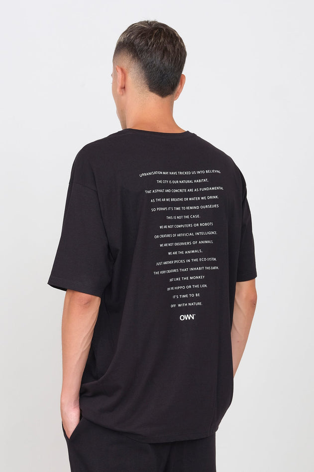 T-Shirt Girocollo Oversize Unisex