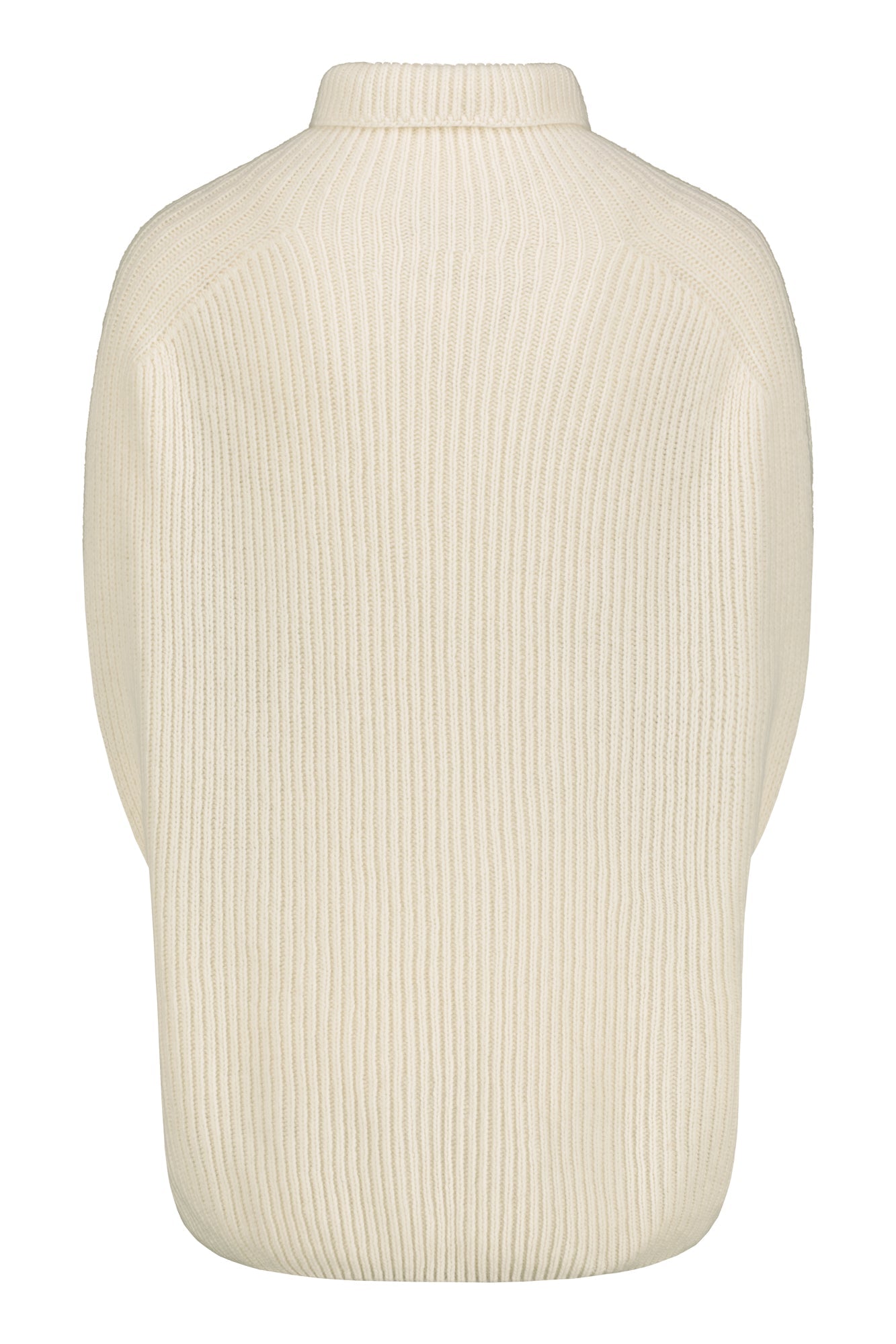Utö Merino Collar Vest Swan White