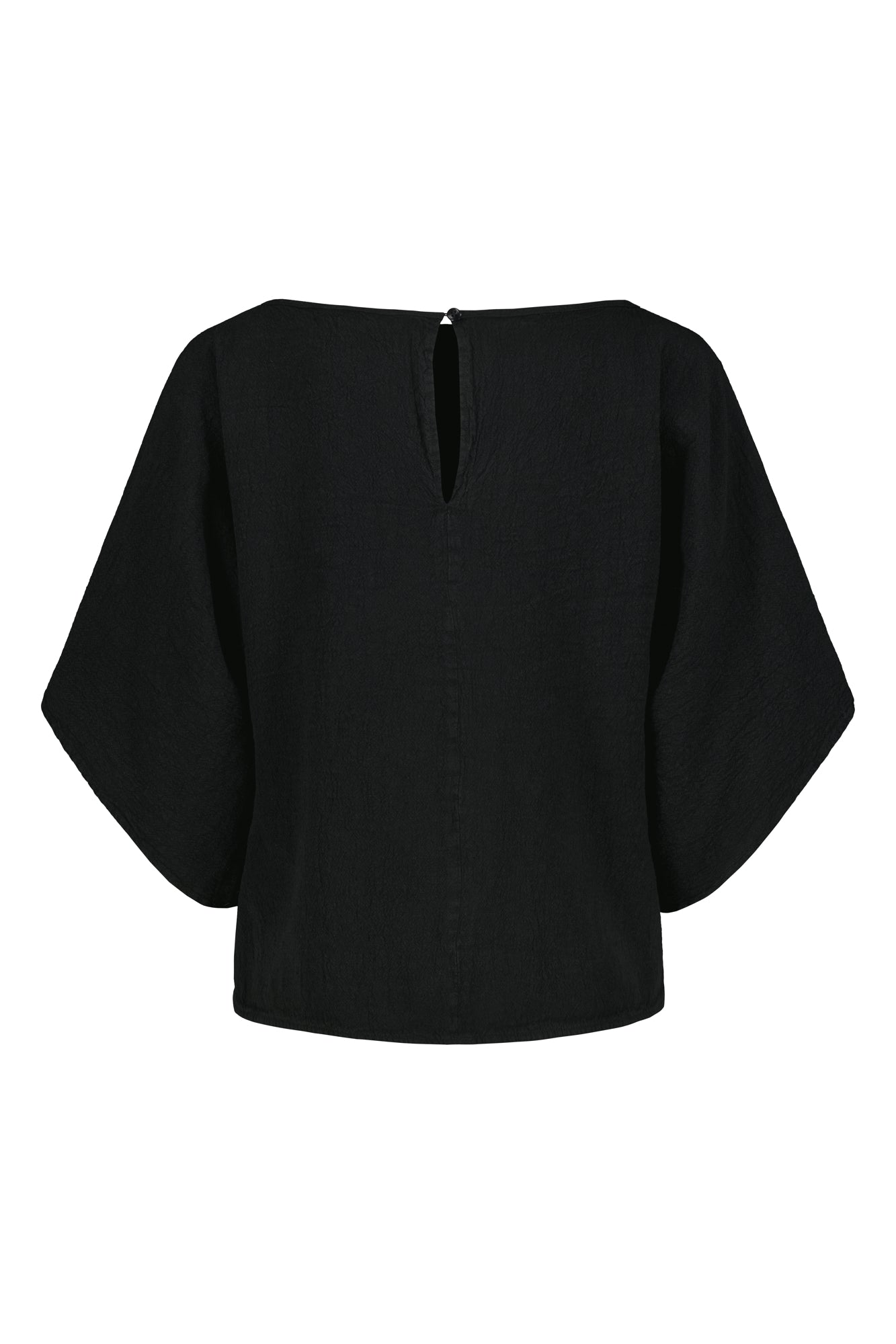 Vallmo Linen-Cotton Shirt Raven Black