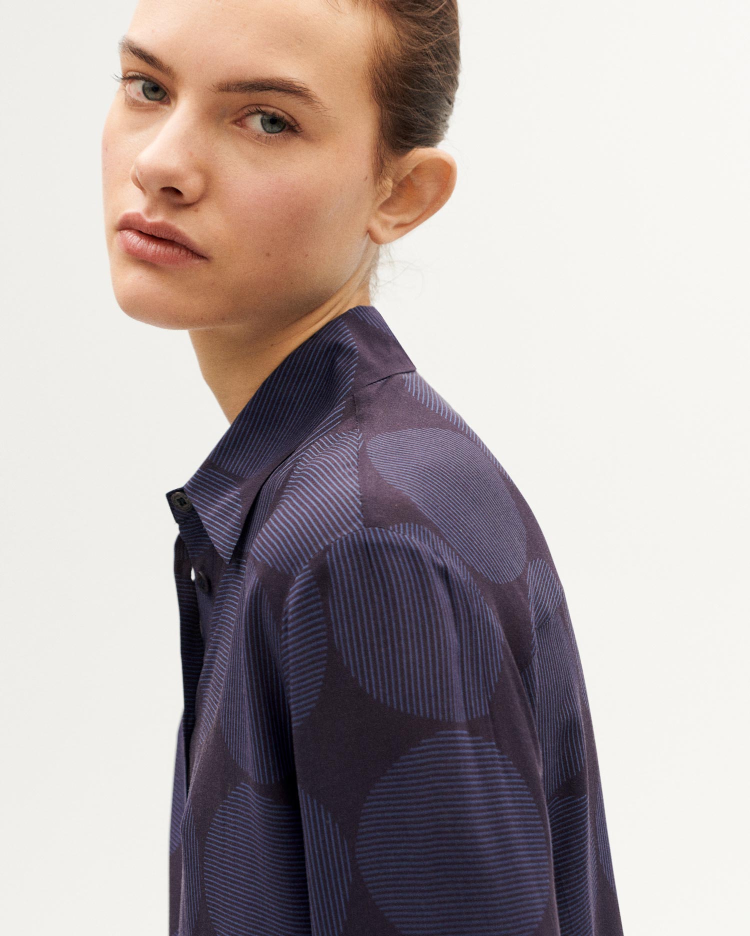 Purple japan blouse Kati