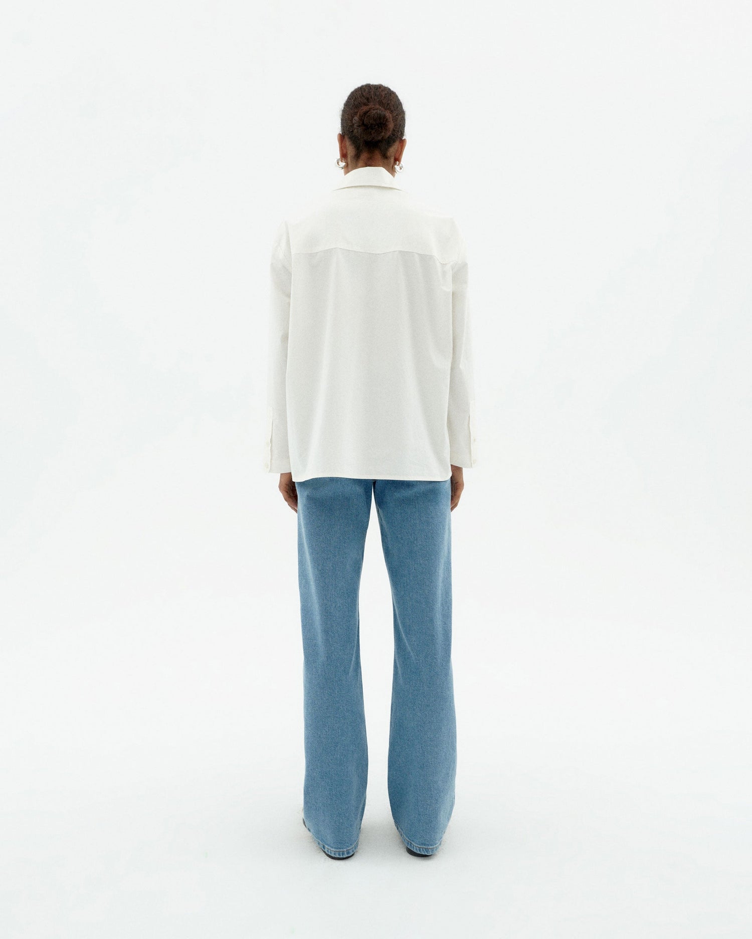 Marcelle Blouse White