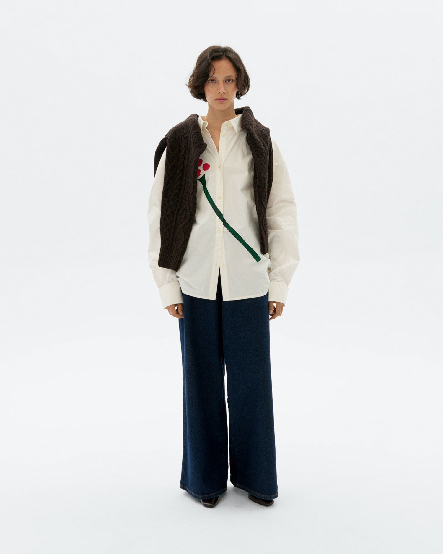 Juana Poplin Blouse Flower