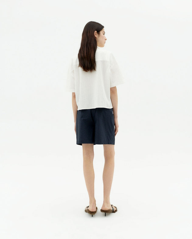 Anna Shirt Textured White