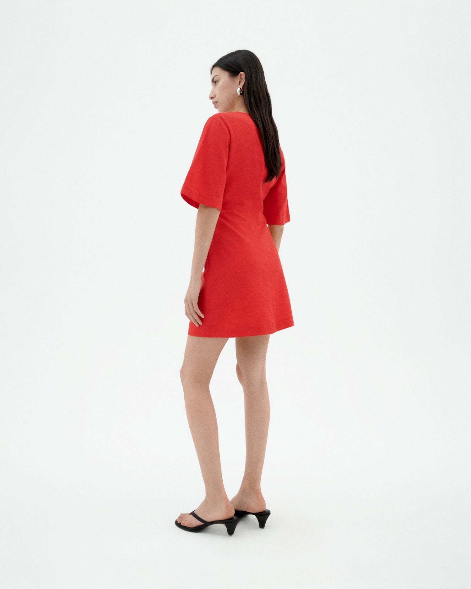 Kim Dress Fiery Red