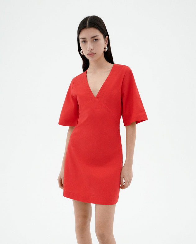 Kim Dress Fiery Red