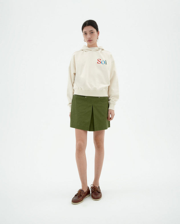Mabel Mini Skirt Kentia Green