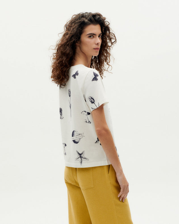 Ida T-Shirt Mama White