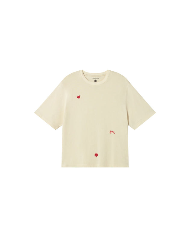 Lucia T-Shirt Solsol White