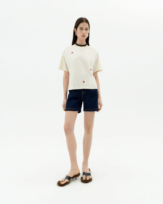 Lucia T-Shirt Solsol White