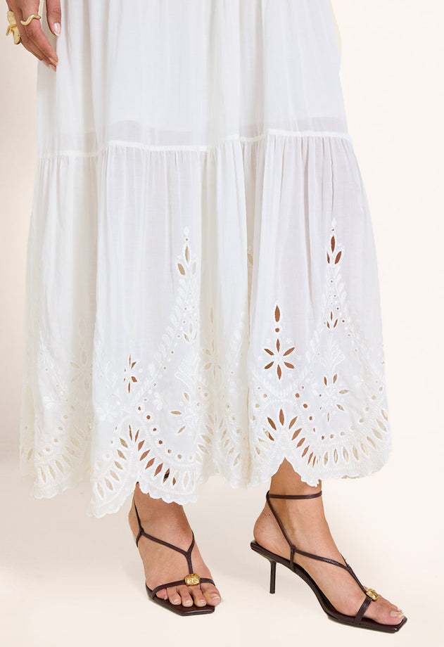 Zephyr Maxi Dress Vanilla