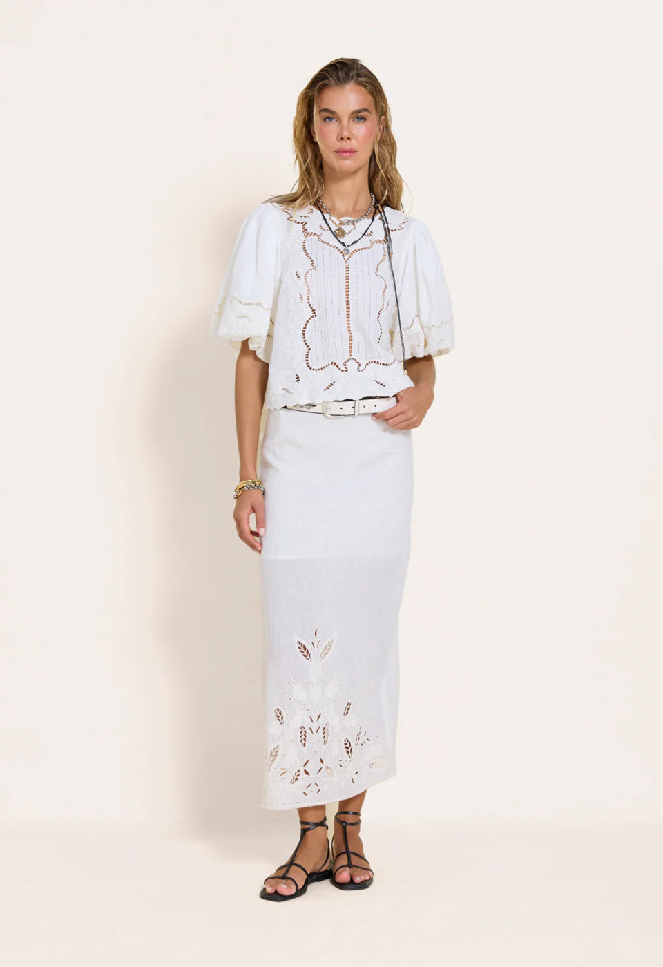 Zinnia Skirt Vanilla