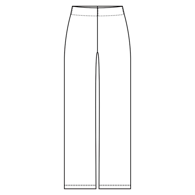 Straight Leg Merino Knit Trousers