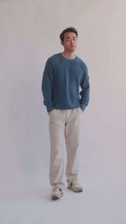 Tortuga Knitted Sweater Blue Ocean - IVALO.COM