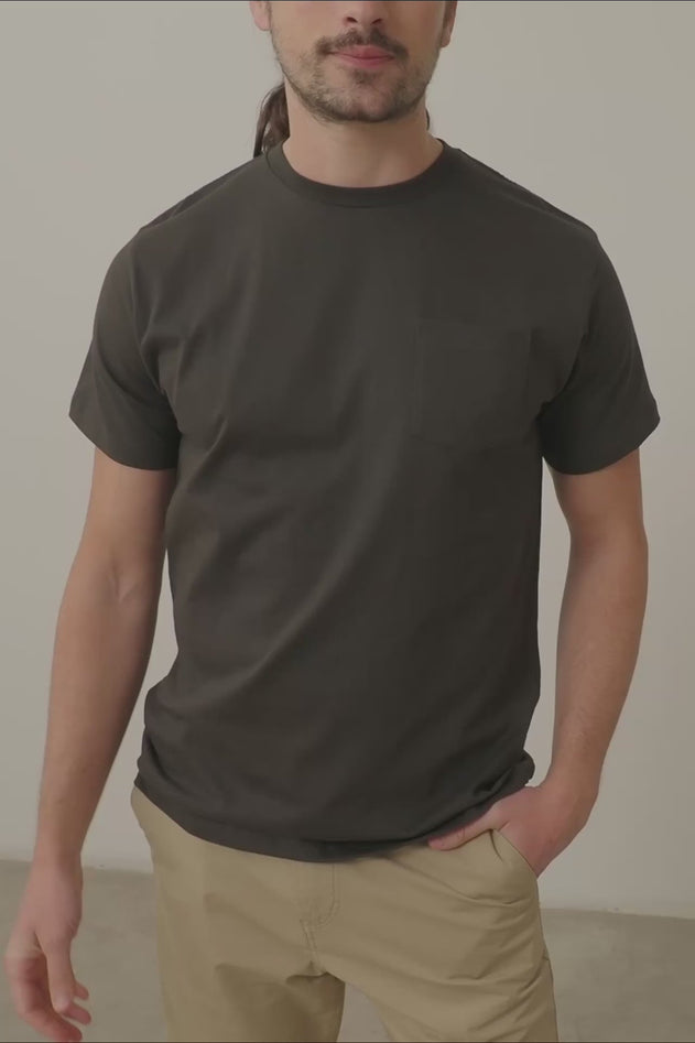 Men's George T-Shirt Eclipse Black