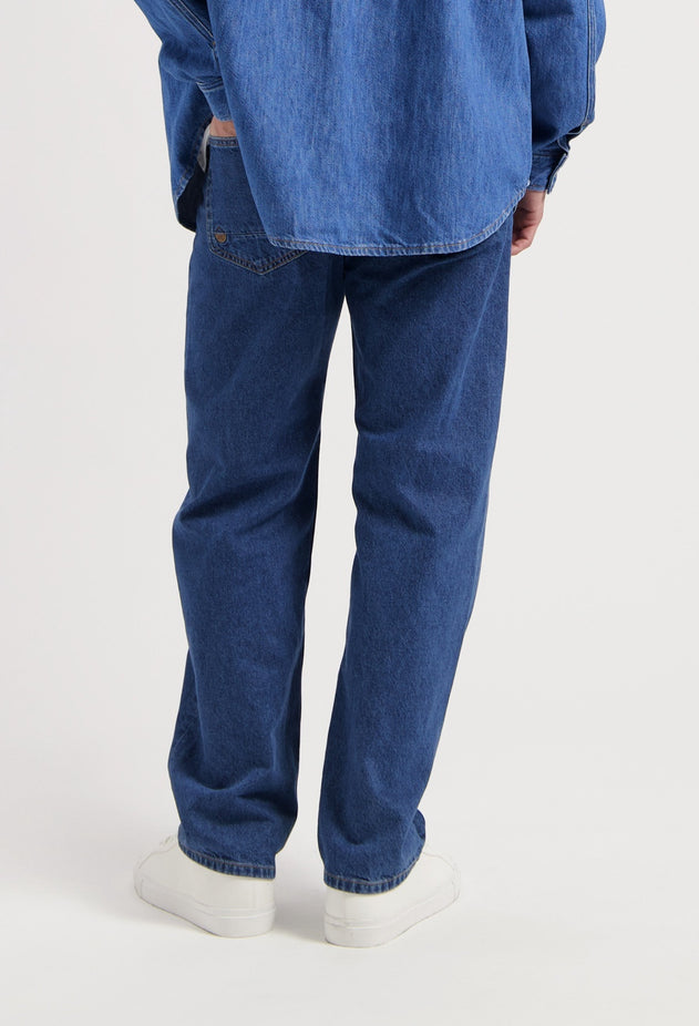 Alex Mid Loose Jeans Light Stone