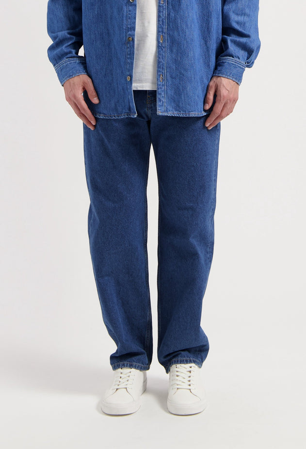 Alex Mid Loose Jeans Light Stone
