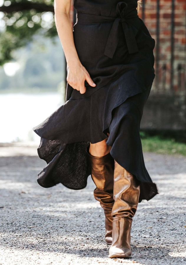 Annika Dress Black - IVALO.COM