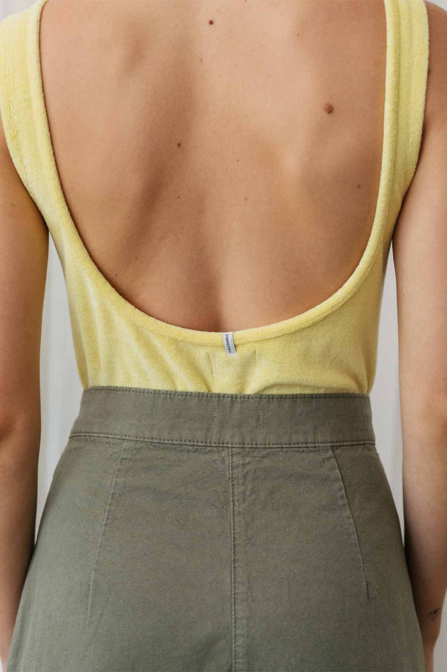 Aspo Skirt Light Khaki - IVALO.COM