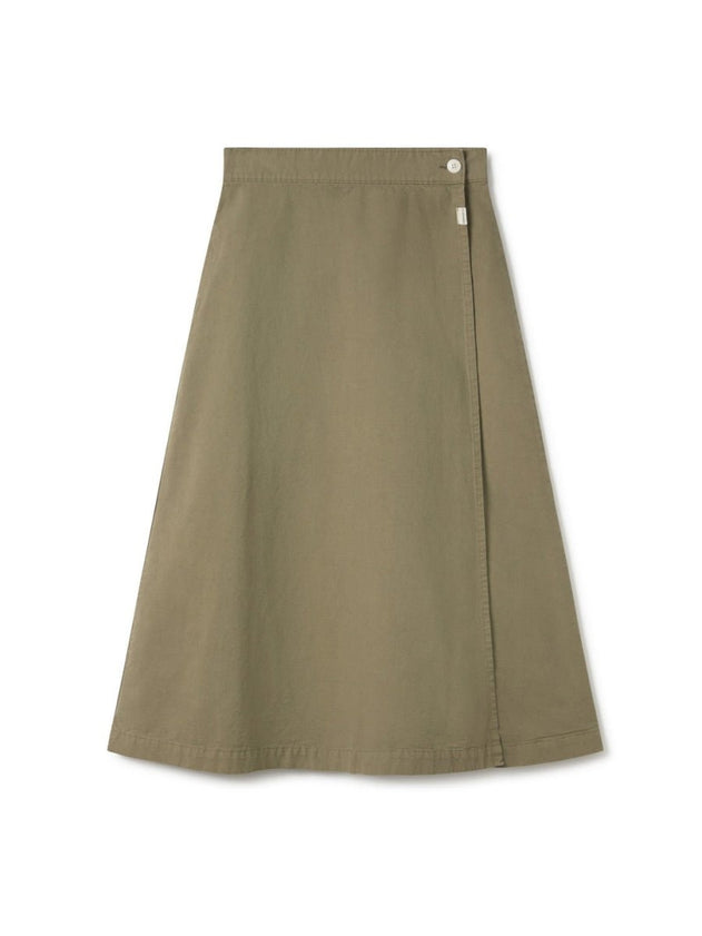 Aspo Skirt Light Khaki - IVALO.COM