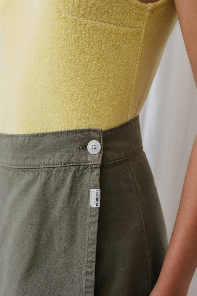 Aspo Skirt Light Khaki - IVALO.COM