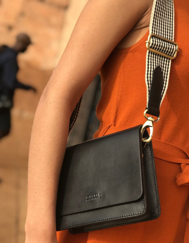 Audrey Mini Bag Classic Leather Black
