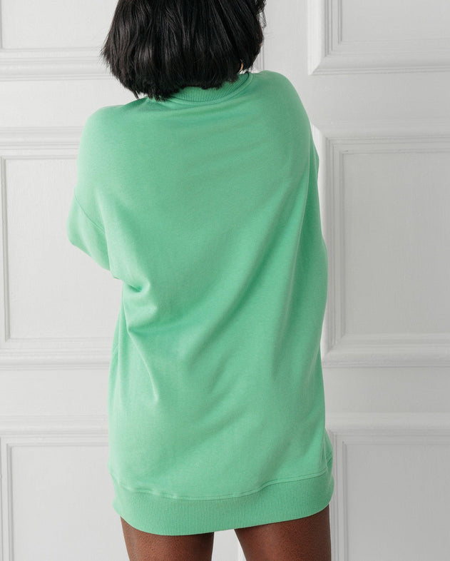 Crew Neck Sweat Green Ivy