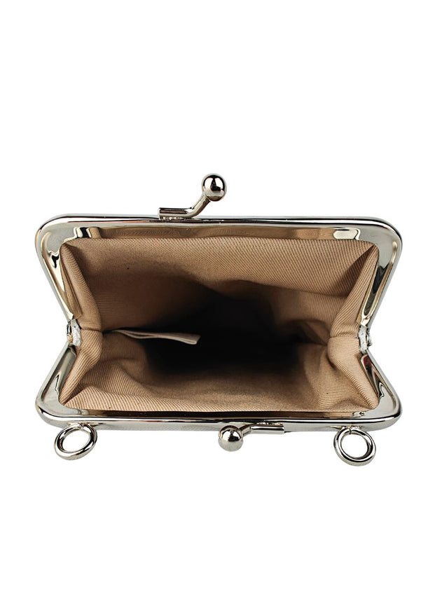 Vuotos Small Leather Bag Dark Brown