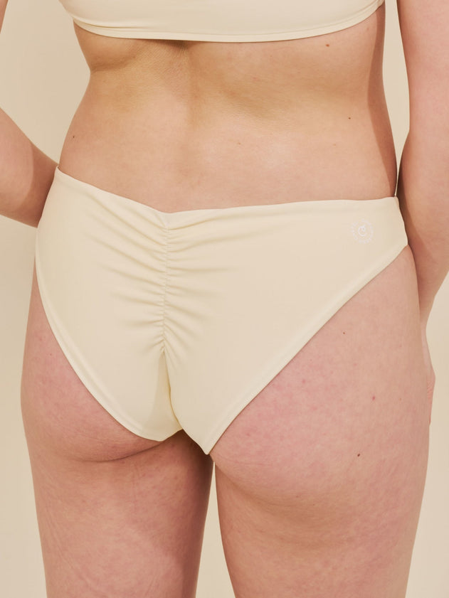 Batur Ruched Bikini Bottom Mellow Yellow